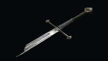 Narsil Sword, King Elendil's blade, Artistic rendition, Majestic weapon HD wallpaper