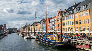 Nyhavn's colorful charm, Guided tour options, Kopenhagen highlights, Danish landmarks HD wallpaper