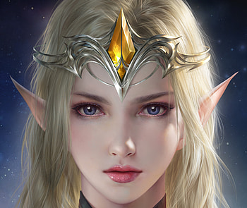 beautiful elf, fairies, fantasy, elves, elf HD wallpaper