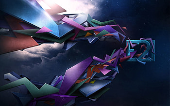 Abstract, Background, Destruction HD wallpaper