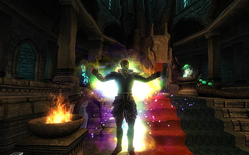 Lord Sheogorath Transforming Into Lord Jyggalag, the elder scrolls iv shivering isles, madgod, shegorath, prince of madness HD wallpaper