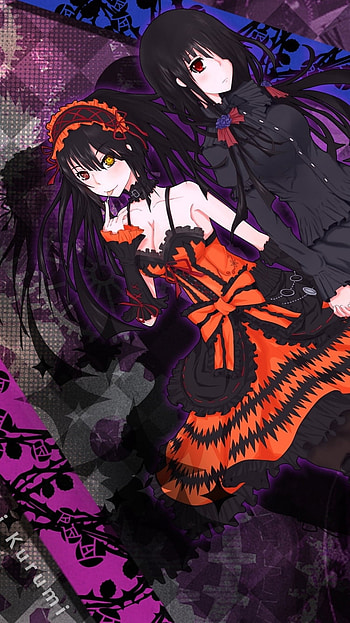 Kurumi Tokisaki Elegance: Date A Live Anime, Kurumi Tokisaki, Anime, Date A Live HD phone wallpaper