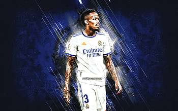 Eder Militao, soccer, real madrid, football HD wallpaper