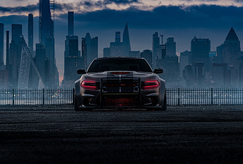 Dodge Charger SRT Hellcat Enforcer, artwork HD wallpaper