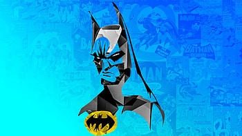 Batman Minimalism 2, batman, minimalism, artist HD wallpaper