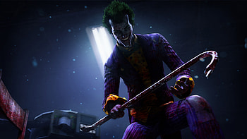 Joker Holding Crowbar, joker, superheroes, artwork, supervillain, digital-art HD wallpaper