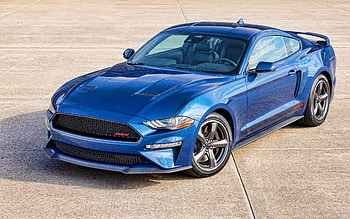 Ford Mustang GT SC, , supercars, 2022 cars, R, Blue Ford Mustang, 2022 Ford Mustang, american cars, Ford HD wallpaper