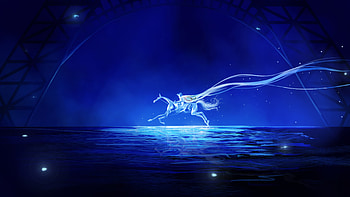 The Crystal Horse Of Paris, horse, artist, artwork, art, digital-art HD wallpaper
