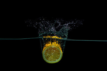 Food, Spray, Lemon HD wallpaper