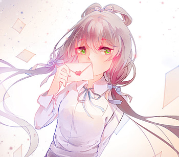 Anime girl, luo tianyi, beautiful HD wallpaper