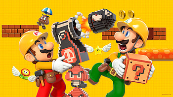 Super Mario Maker HD wallpaper
