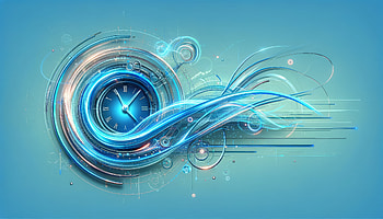 Light Blue Abstract Time Spiral, light blue, clock, Time, Abstract, technology HD wallpaper