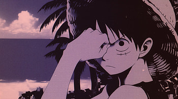 Luffy In Old Style Animation from 1999 anime series, Anime, One Piece, Monkey D. Luffy HD wallpaper