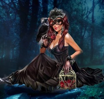 sexy wiches, halloween, sexy, dark, wiches HD wallpaper