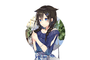 Beautiful, shigure, kancolle, minimal, anime girl HD wallpaper