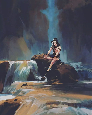 Shiv, art, human_body HD phone wallpaper