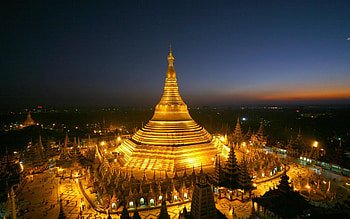 Shwedagon Pagoda, , Tranquil scenery HD wallpaper