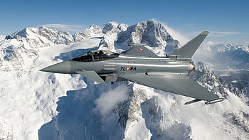 Eurofighter Typhoon (Austrian Air Force), Jet, Jets, Austrian Air Force, Eurofighter Typhoon HD wallpaper
