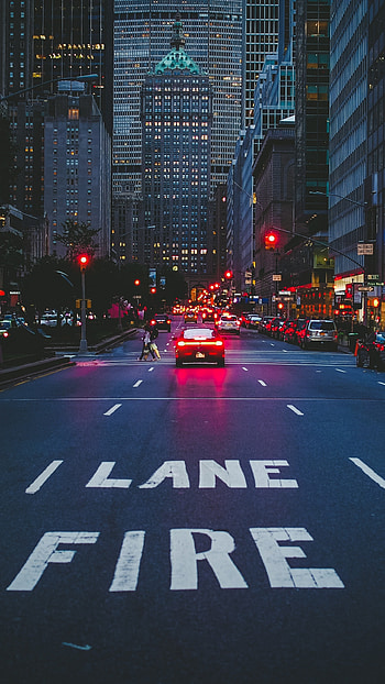 Park Avenue, New York Streets HD phone wallpaper