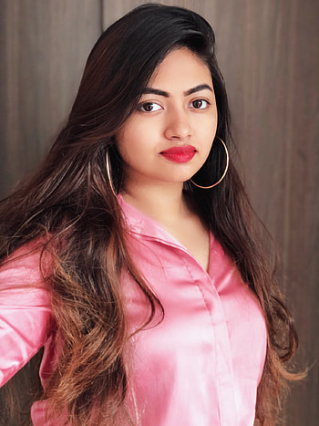 Shalin zoya, eyebrow, Malayalam_actress HD phone wallpaper