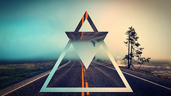 Triangle, , Top HD wallpaper