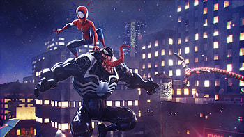 Spider Man Vs Venom Artwork, spiderman, venom, superheroes, artwork, behance HD wallpaper