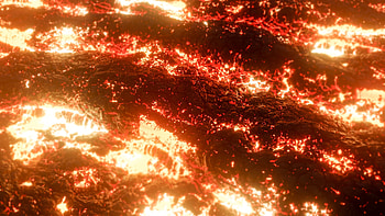 Fire, Sparks, Miscellanea, Miscellaneous, Angle, Corner, Charred HD wallpaper