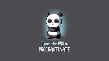 Funny, cg, typo, panda HD wallpaper