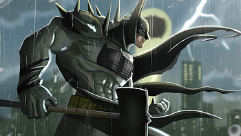 Batman Absolute Icon Of The Dark Side, batman, absolute-batman, superheroes, artwork, art, digital-art HD wallpaper