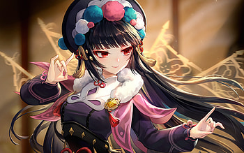 Yun Jin, artwork, Genshin Impact, protagonist, manga, Yun Jin Genshin Impact, kimono HD wallpaper