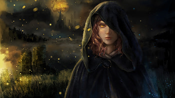Yellow Eyes Melina Elden Ring HD wallpaper