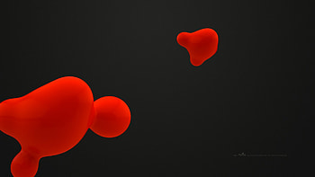 background, black, spots, white, minimalist, graphics, weightlessness HD wallpaper