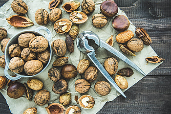 Walnuts, Greek tree fruit, Nutlet details, Nature's HD wallpaper