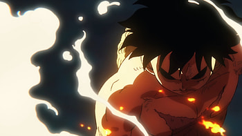 One Piece — Monkey D. Luffy: Fiery Haki, Anime, One Piece, Monkey D. Luffy HD wallpaper