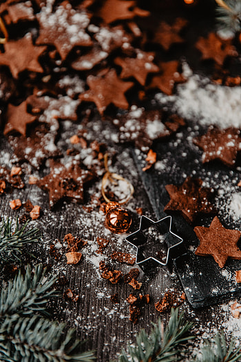 Holidays, Stars, New Year, Decorations, Cookies, Christmas, Holiday HD phone wallpaper