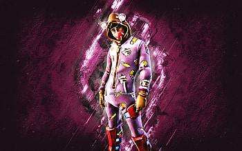 Fortnite Beefy Slumberjack Skin, Fortnite, main characters, pink stone background, Beefy Slumberjack, Fortnite skins, Beefy Slumberjack Skin, Beefy Slumberjack Fortnite, Fortnite characters HD wallpaper
