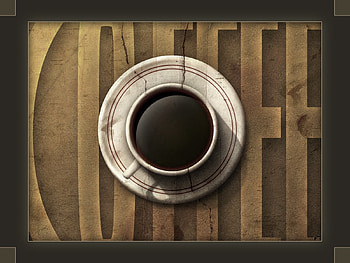 Rock Coffee, stone, coffee, tray, cup HD wallpaper