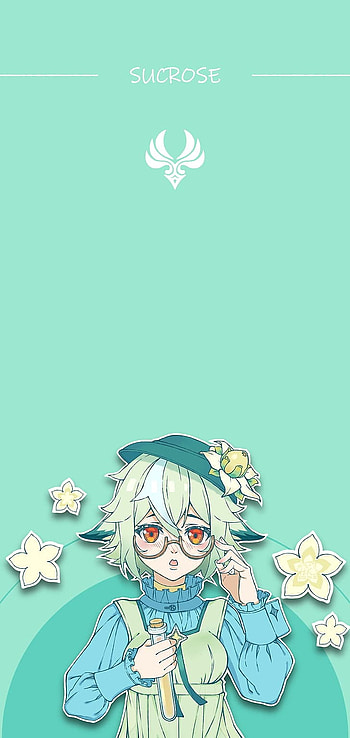 Sucrose, anemo, genshin HD phone wallpaper