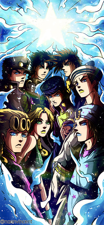 Jojo, art, cartoon HD phone wallpaper