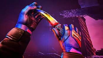 Counter-Strike 2 : Vibrant Knife Design, video game, Counter-Strike 2, knife HD wallpaper