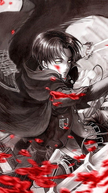 Levi titan, anime HD phone wallpaper