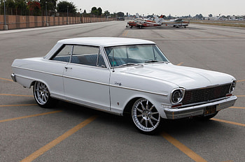 1964-Chevrolet-Nova, White, Classic, GM, 1964 HD wallpaper