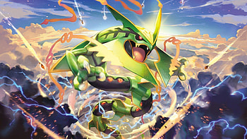 Pokemon Mega Rayquaza , Pokemon Mega Rayquaza . HD wallpaper