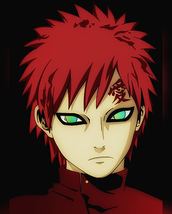 Gaara, eye, head, naruto HD phone wallpaper