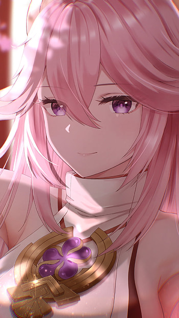 Yae Miko — Guuji of Narukami | Genshin , Yae Miko Guuji (Genshin Impact), video game, Genshin Impact HD phone wallpaper
