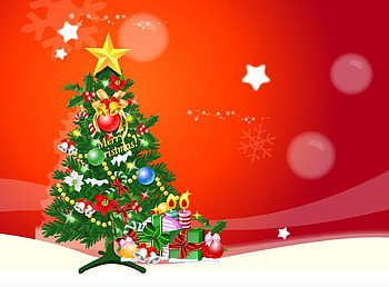 Holidays, Snowflakes, Christmas, Holiday, Christmas Tree, Star, Presents, Gifts HD wallpaper