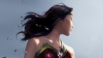 Wonder Woman Asian, wonder-woman, superheroes, artwork, artstation HD wallpaper