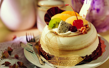 Dessert, fruit, graphy, food HD wallpaper