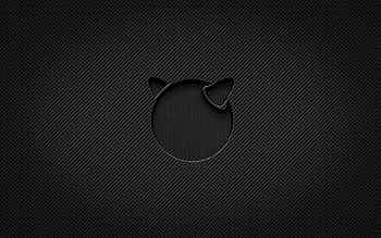 BSD carbon logo, , grunge art, carbon background, creative, BSD black logo, UNIX, BSD logo, BSD HD wallpaper