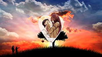 Anime, Steins;Gate, Rintaro Okabe, Kurisu Makise, retro anime HD wallpaper